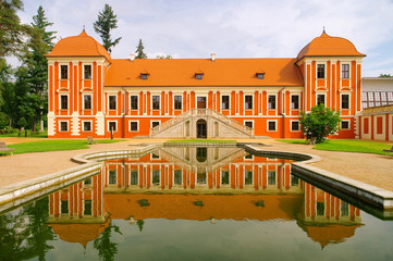 Sticker - Ostrov Schloss - Ostrov palace 02