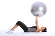 © Darrin Henry - Tricep brachii muscle exercise with fitness ball