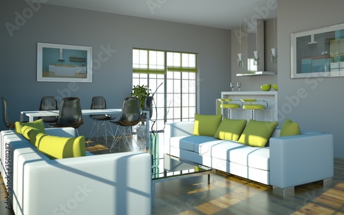 Beige Anthrazit Und Himmelblau Im Wohnzimmer Bild 4