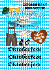 Poster - Oktoberfest Vector Kit