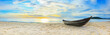 Leinwandbild Motiv Beach panorama