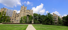 Panoramic View Of University Of Michigan Law Campus