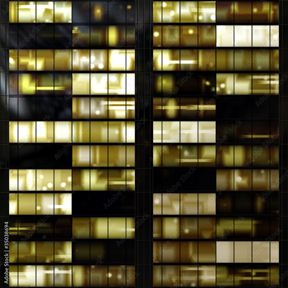 eamless texture resembling illuminated windows at night Stock Photo ...