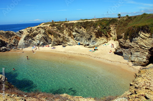 Naklejka samoprzylepna Plaża, buizinhos, porto covo, portugalia