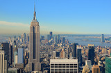 Fototapeta  - Aerial view of Manhattan