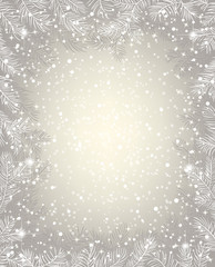 Wall Mural - Winter background