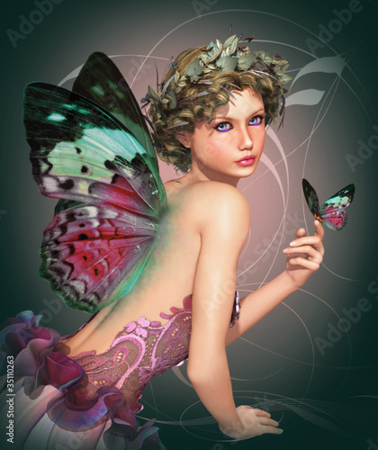 basniowa-dziewczyna-ze-skrzydlami-motyla