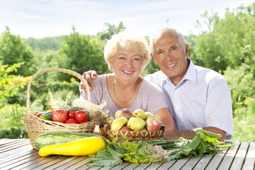 senior loving couple