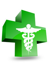 Poster - Medical symbol