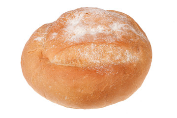 Assortment of bread and pastry composed on the table