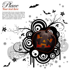 Wall Mural - Abstract Halloween Background