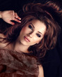 © ZoomTeam - beautiful woman in a fur coat