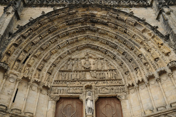 Wall Mural - cathédrale de Bazas en Gironde