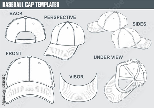 baseball cap diagram