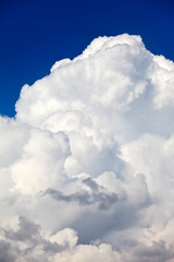 Wall Mural - blue sky with clouds