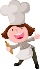 Wall Mural - Chef