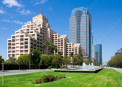 Naklejka samoprzylepna Century city, california