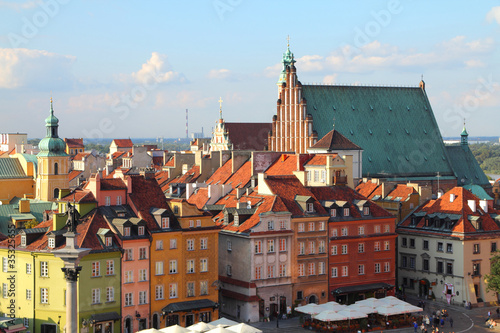 Naklejka samoprzylepna Warszawa