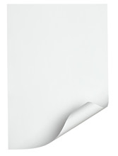 White Paper With Curled Edge