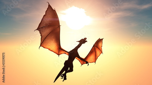 Obraz na płótnie canvas Dragon
