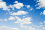 Fototapeta Fototapeta z niebem - Beautiful summer clouds - blue sky