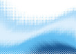 © Ziablik - Blue halftone background