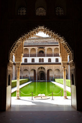 Wall Mural - Alhambra de Granada. Patio de Arrayanes