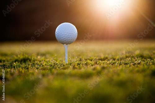 Board z aluminiowym obramowaniem Piłka golfowa