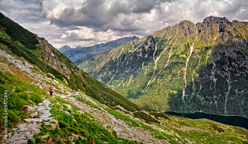 Board z aluminiowym obramowaniem Tatry