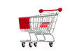 © Elnur - Shopping cart against the white background