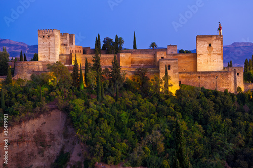 Tapeta ścienna Alhambra de Granada. 