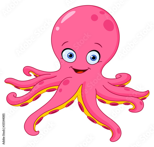 Foto-Plissee - Octopus (von Yael Weiss)