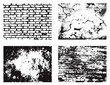 © hitdelight - Grunge wall textures set