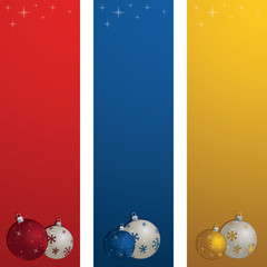 Sticker - christmas banners