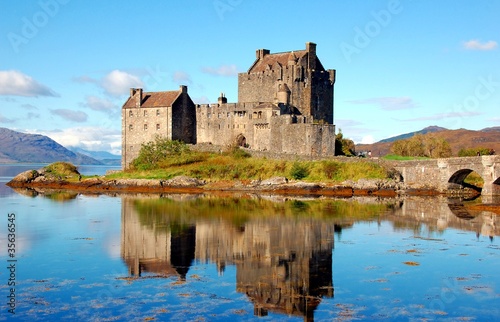 Obraz na płótnie canvas Eilean donan castle, highlands, scotland