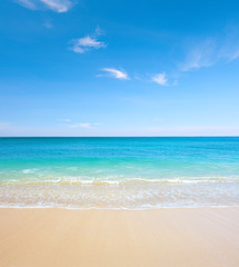 Wall Mural - beach and beautiful tropical sea