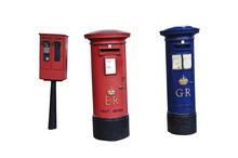 Georgian And Elizabethan Royal Mail Letter Boxes In England With