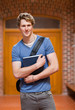 © WavebreakmediaMicro - Portrait of a handsome student holding a book