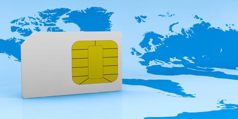 Poster - sim card concept