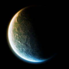 Wall Mural - planet illustration