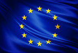 Fototapeta  - Flag of european union