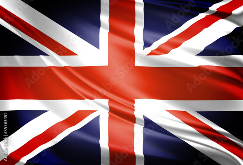 Naklejka - mata magnetyczna na lodówkę UK Flag