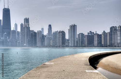 Board z aluminiowym obramowaniem Chicago