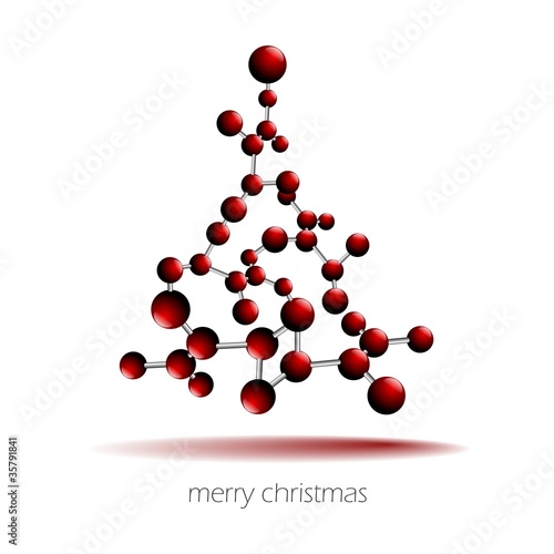 Estructura Molecular Con Forma De Arbol Navideno Buy This Stock Vector And Explore Similar Vectors At Adobe Stock Adobe Stock