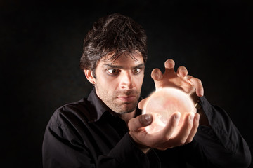 Man With Crystal Ball