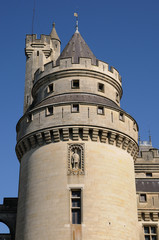 Poster - France, château de Pierrefonds dans l'OIse