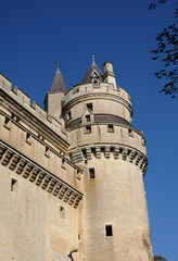 Poster - France, château de Pierrefonds dans l'OIse