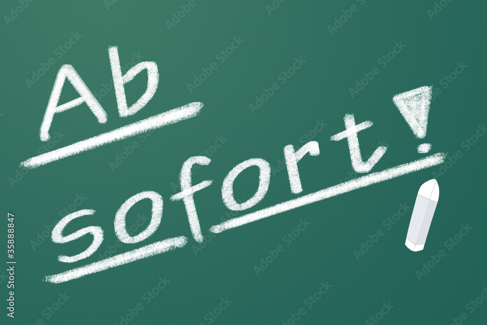 Per Sofort Oder Ab Sofort stock.adobe.com