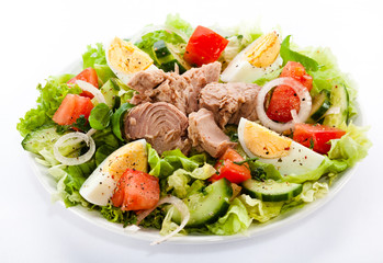 Sticker - Tuna and vegetable salad