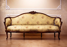 Luxury Interior. Carved Furniture